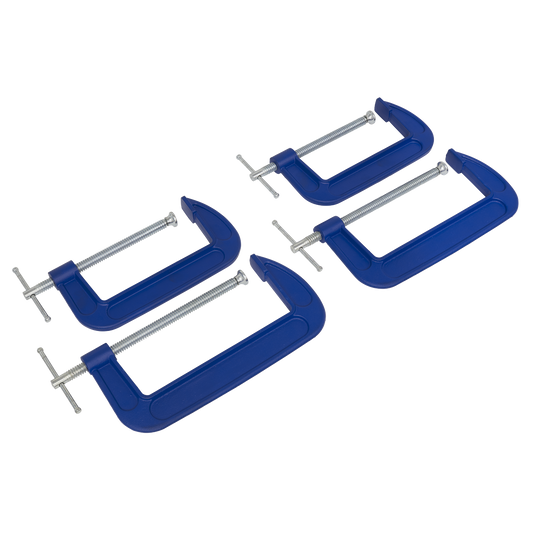 4pc G-Clamp Set