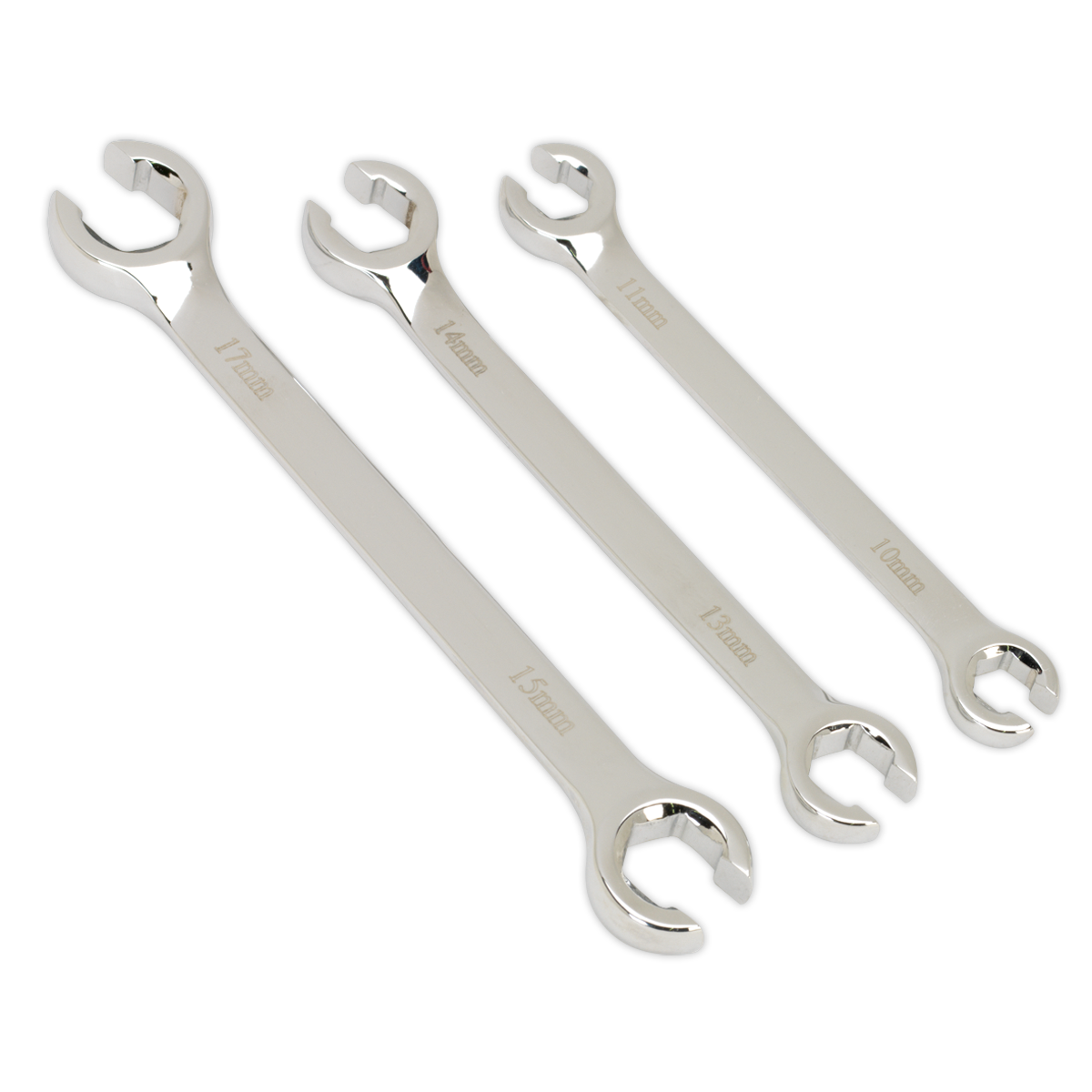 3pc Flare Nut Spanner Set