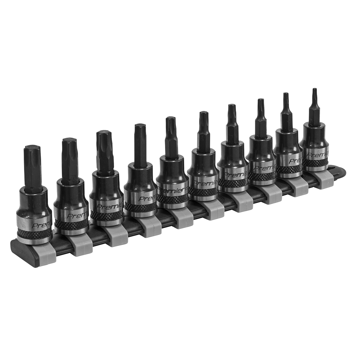 10pc 3/8"Sq Drive TRX-Star* Socket Bit Set