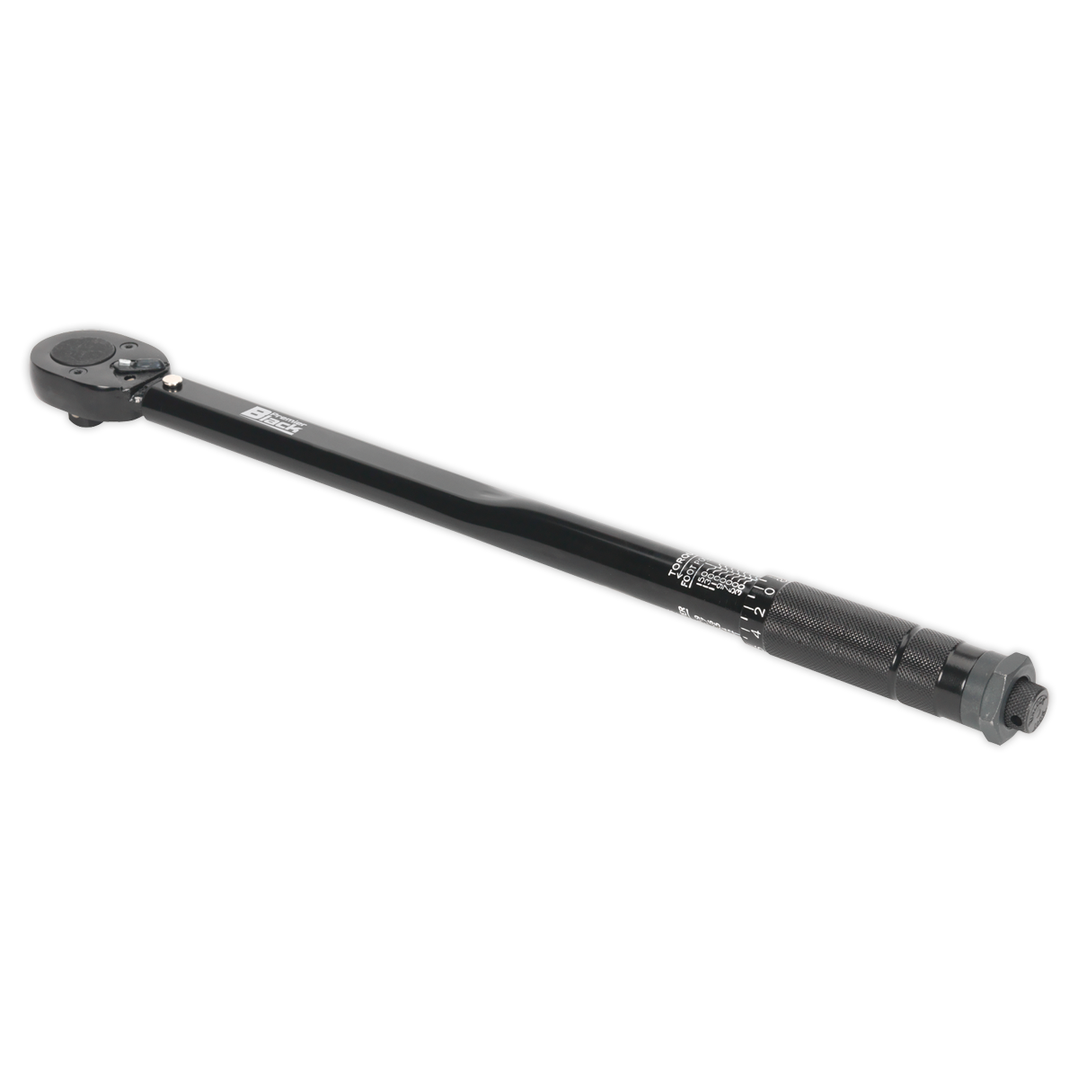 1/2"Sq Drive Calibrated Micrometer Torque Wrench - Black Series