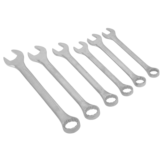 6pc Super Jumbo Combination Spanner Set