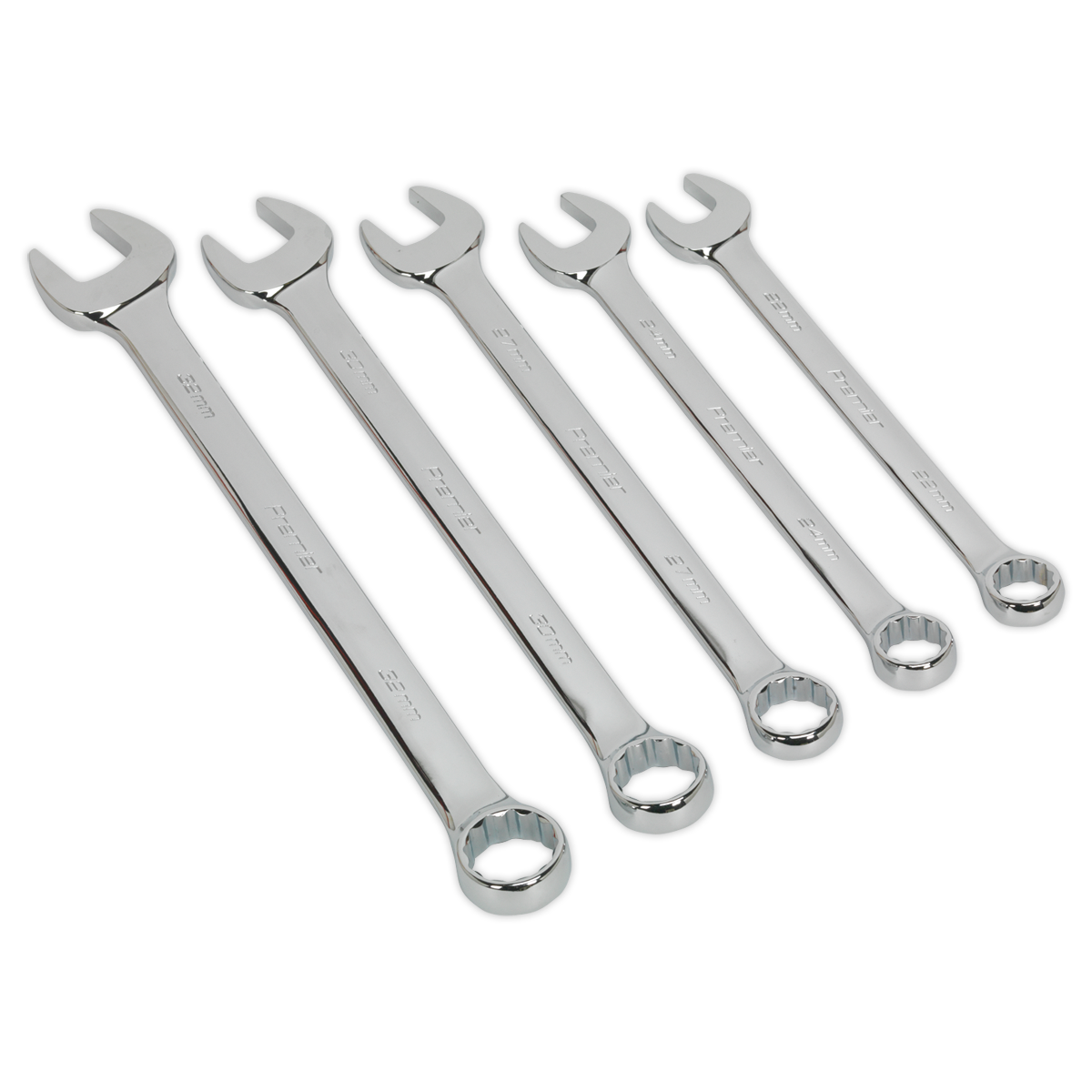 5pc Jumbo Combination Spanner Set