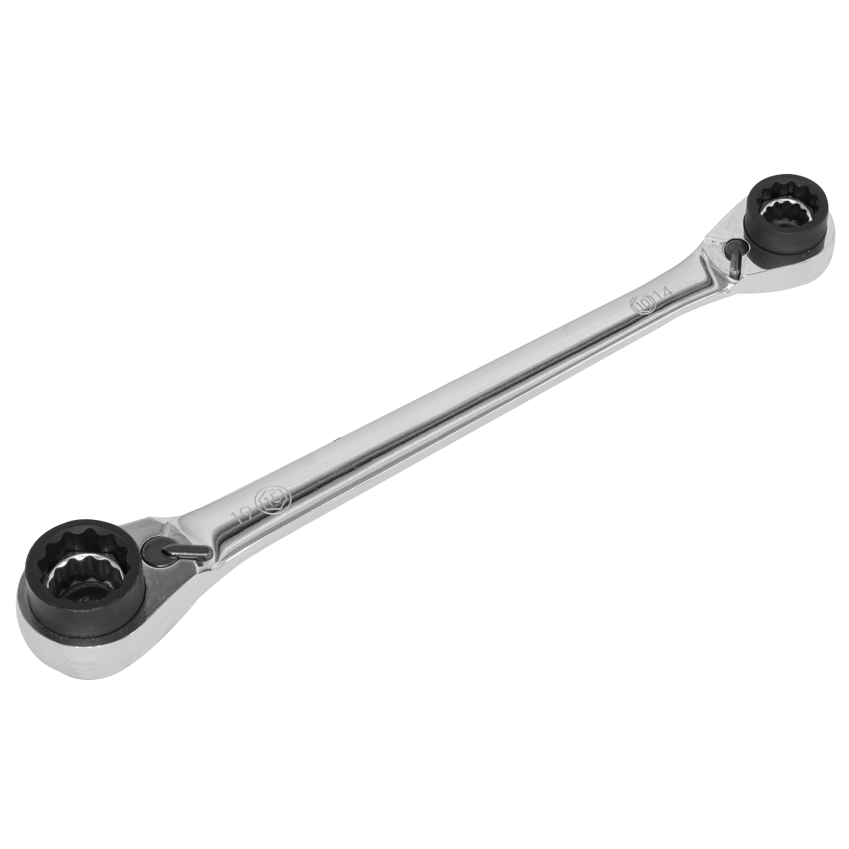 8-in-1 Reversible Ratchet Ring Spanner