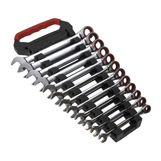 12pc Combination Ratchet Spanner Set - Platinum Series