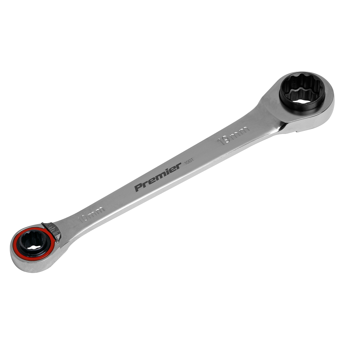 4-in-1 Reversible Ratchet Ring Spanner - Platinum Series
