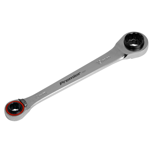 4-in-1 Reversible Ratchet Ring Spanner - Platinum Series