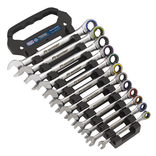 12pc Combination Ratchet Spanner Set - Platinum Series