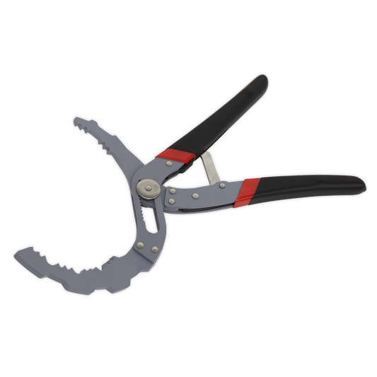 Self-Adjusting Oil Filter Pliers - Angled