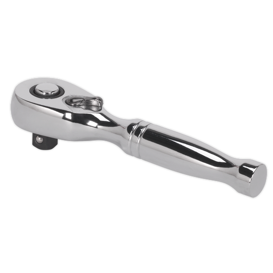 1/4"Sq Drive Stubby Pear-Head Ratchet Wrench - Flip Reverse