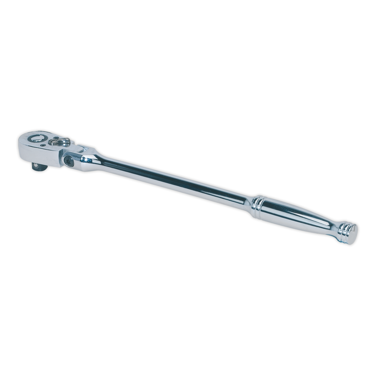 300mm 3/8"Sq Drive Flexi-Head Ratchet Wrench with Pear-Head & Flip Reverse