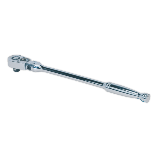 300mm 3/8"Sq Drive Flexi-Head Ratchet Wrench with Pear-Head & Flip Reverse