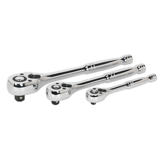 3pc Ratchet Wrench Set - Flip Reverse