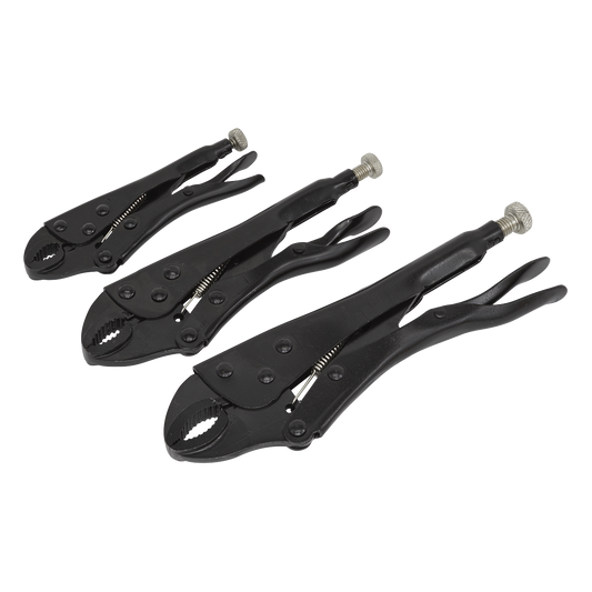 3pc Locking Pliers Set