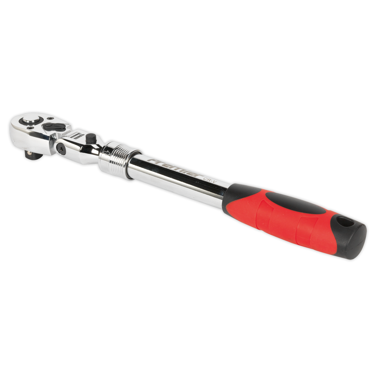 1/2"Sq Drive Locking Flexi-Head Extendable Ratchet Wrench