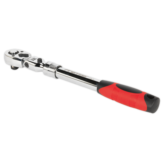 1/2"Sq Drive Locking Flexi-Head Extendable Ratchet Wrench