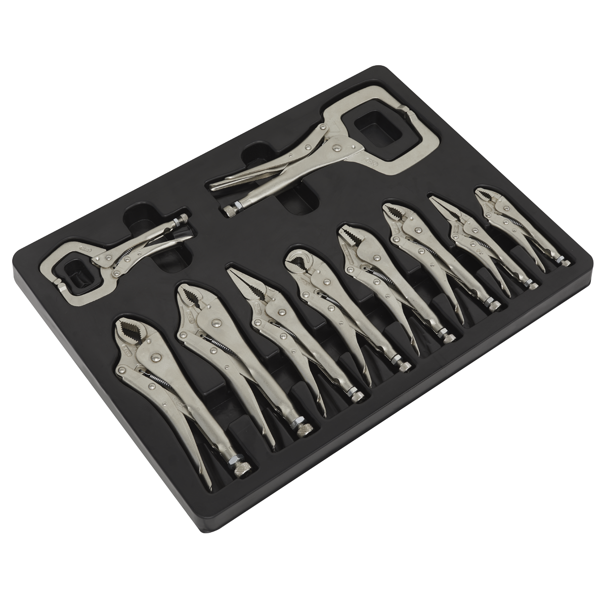 10pc Locking Pliers Set