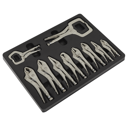 10pc Locking Pliers Set