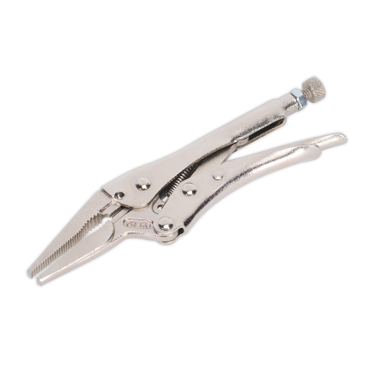 170mm Long Nose Locking Pliers 0-50mm Capacity