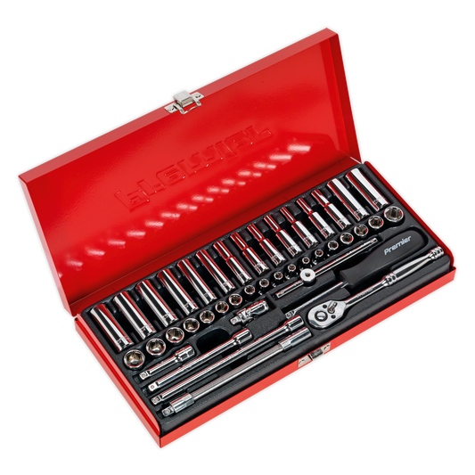 41pc 1/4"Sq Drive Socket Set - Metric/Imperial