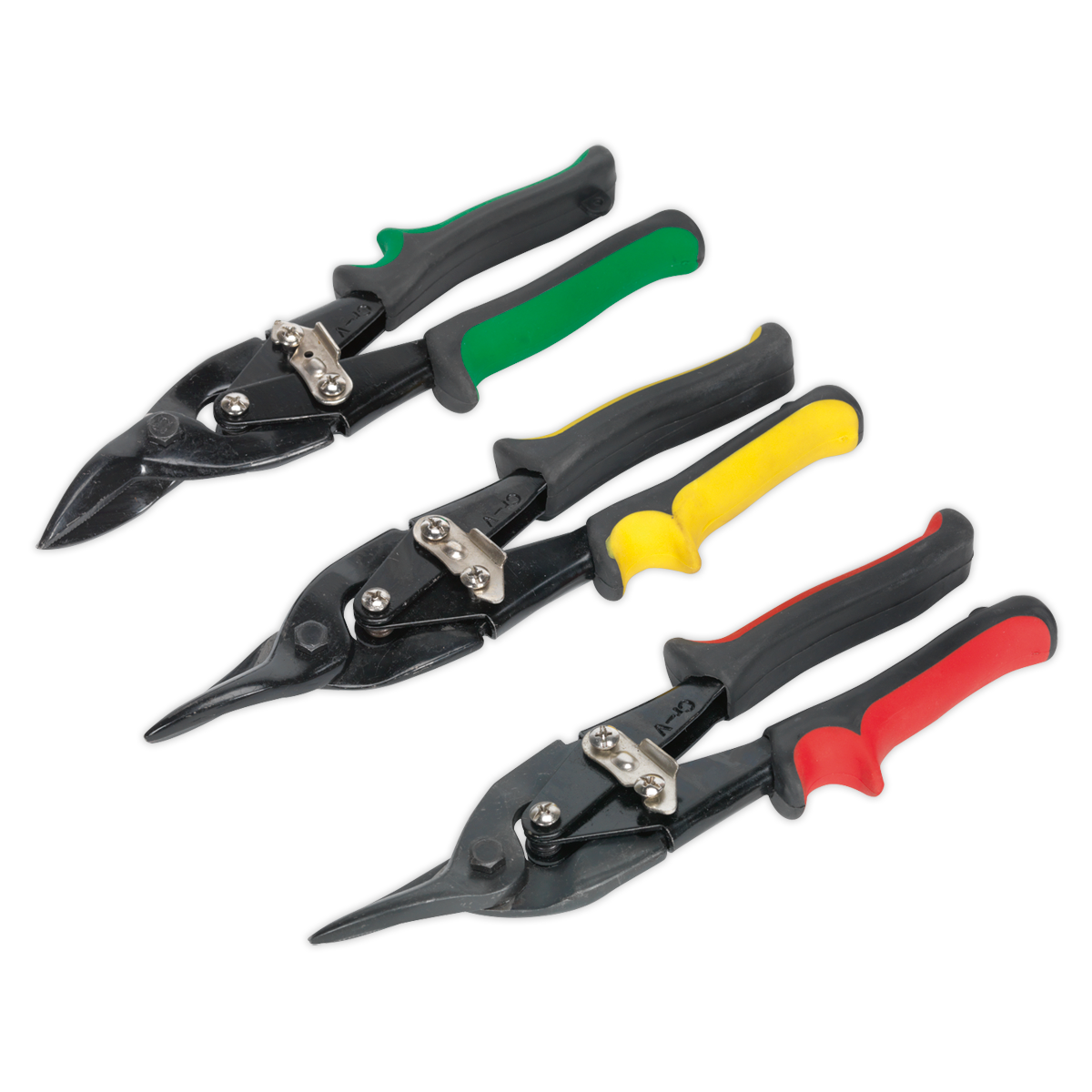 3pc Aviation Tin Snip Set