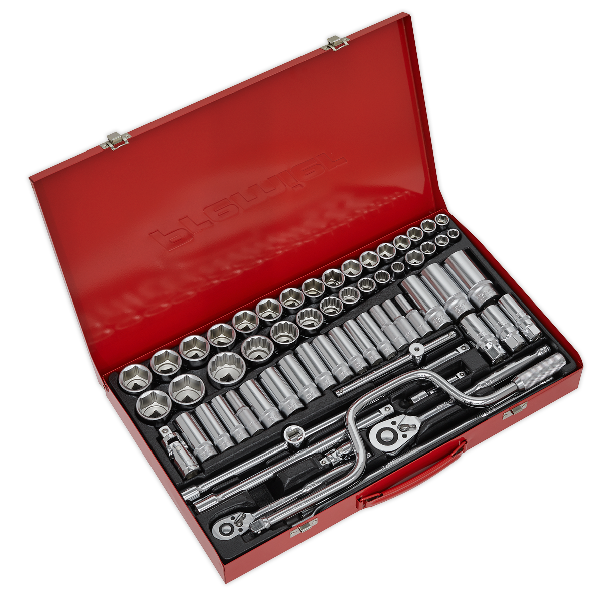 64pc 3/8" & 1/2"Sq Drive Socket Set - Metric/Imperial