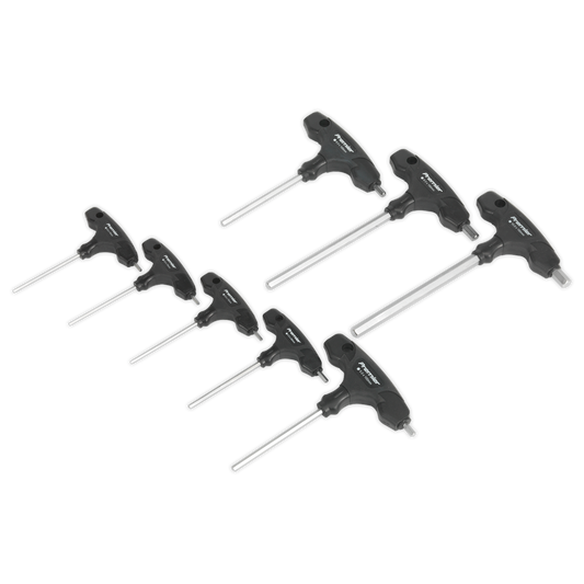 8pc T-Handle Hex Key Set