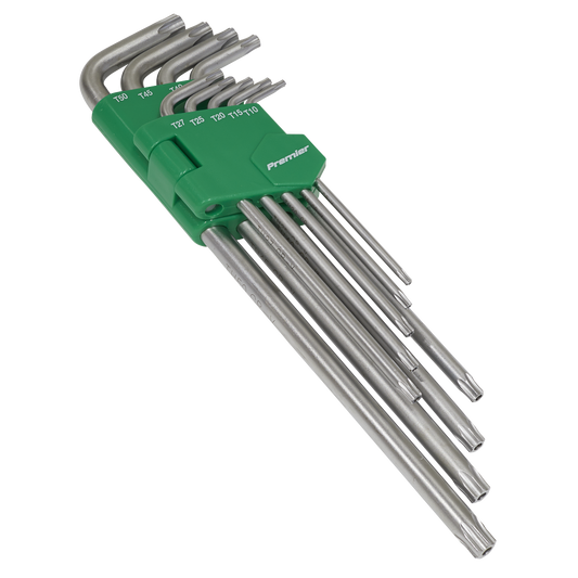 9pc Extra-Long Security TRX-Star* Key Set