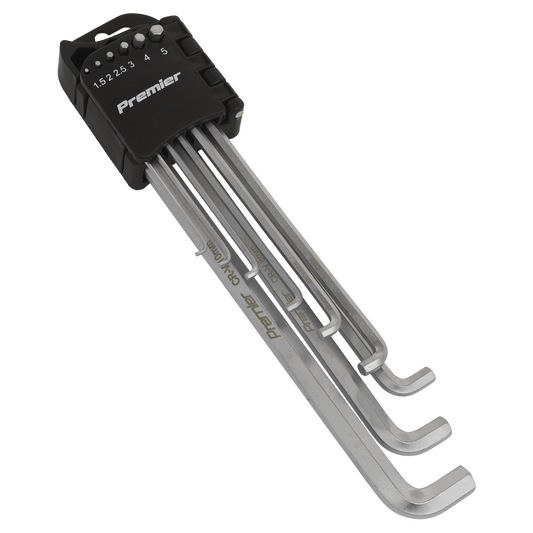 9pc Stubby Element Extra-Long Hex Key Set