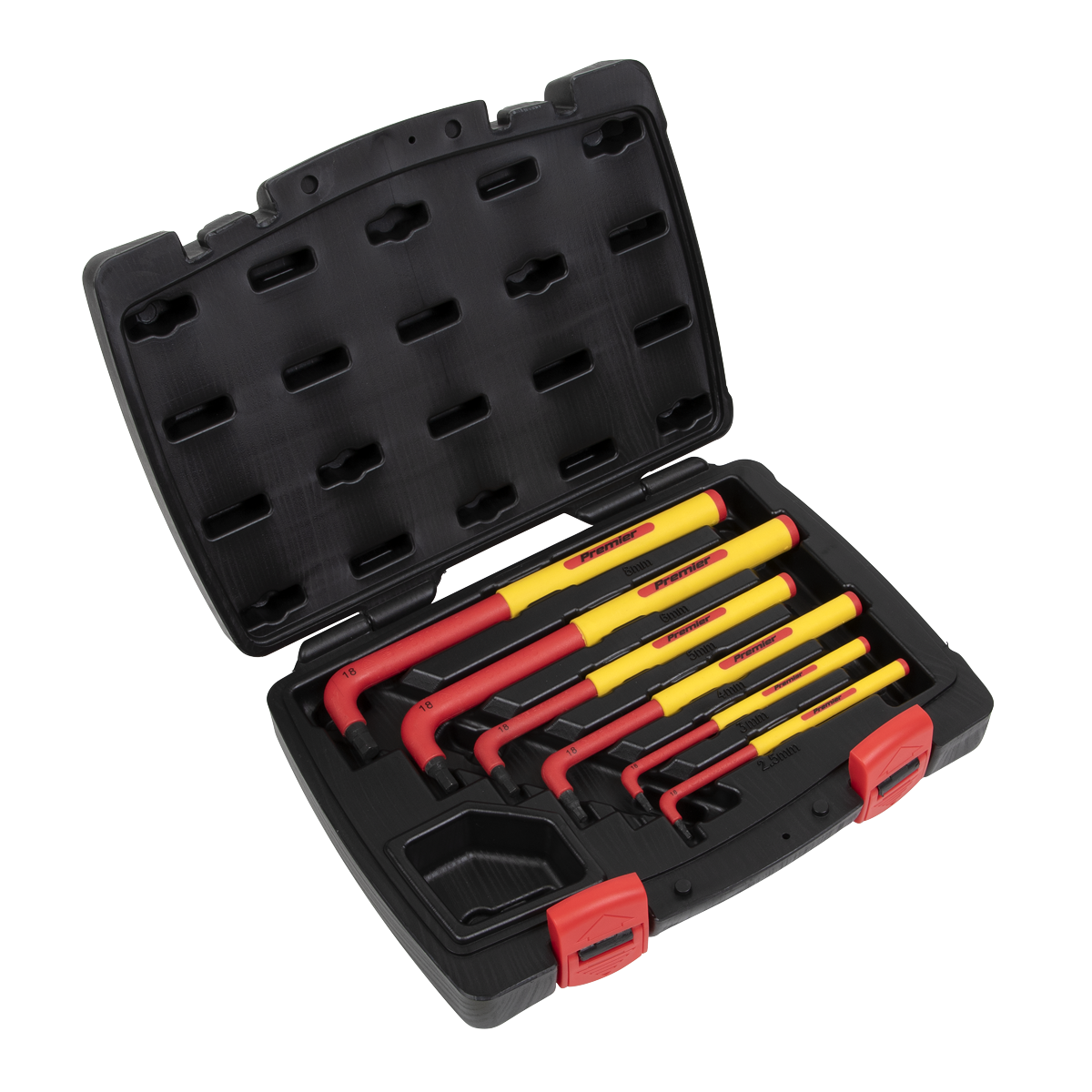 6pc Extra-Long Hex Key Set - VDE Approved