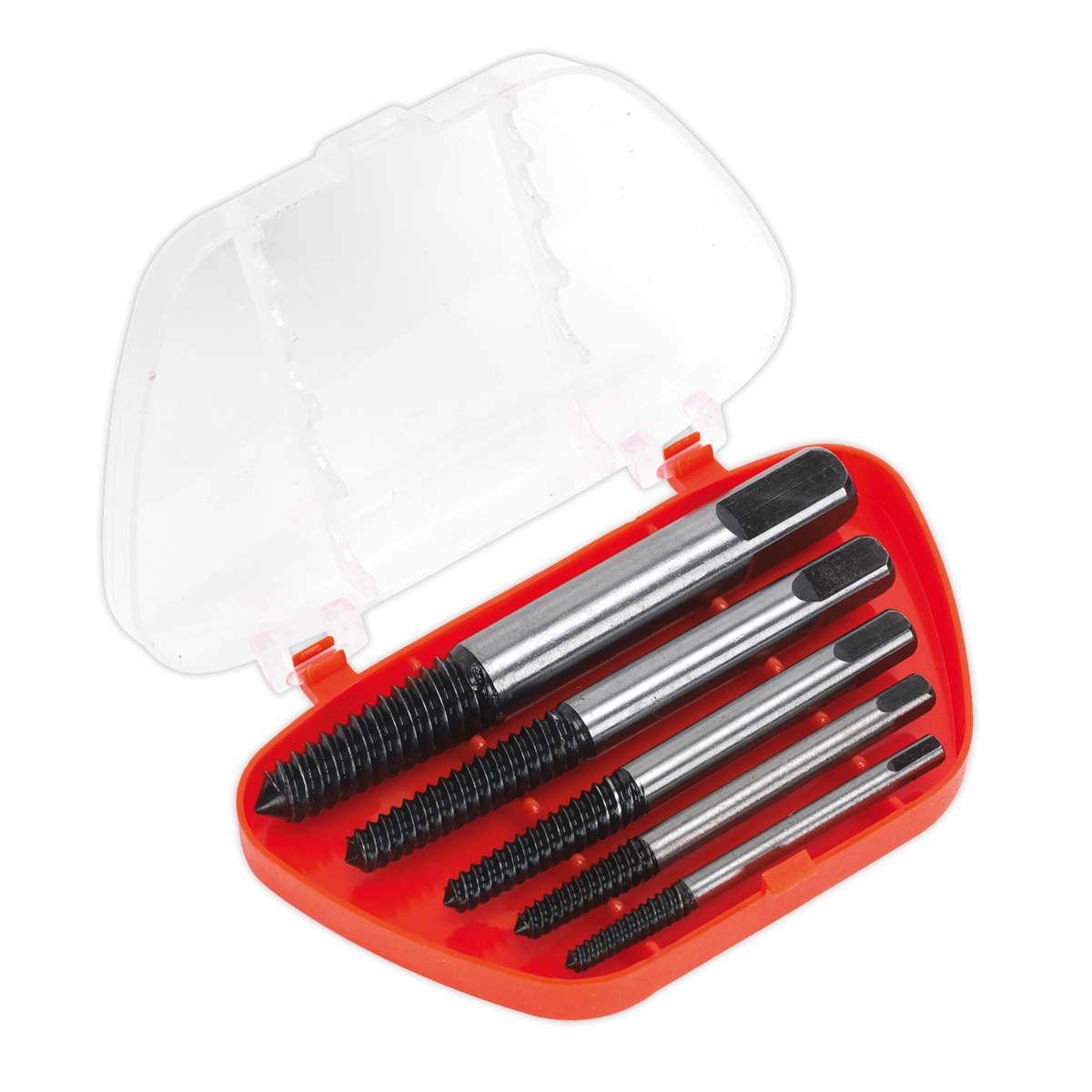 5pc Helix Type Screw Extractor Set