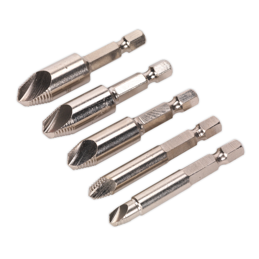 5pc HSS Screw Extractor Set