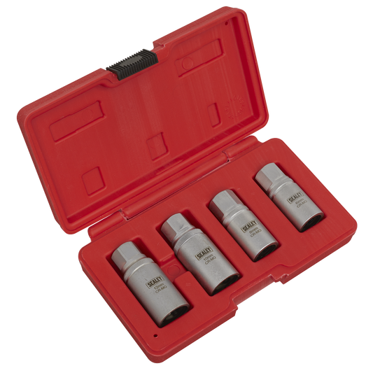 4pc 1/2"Sq Drive Stud Extractor Set