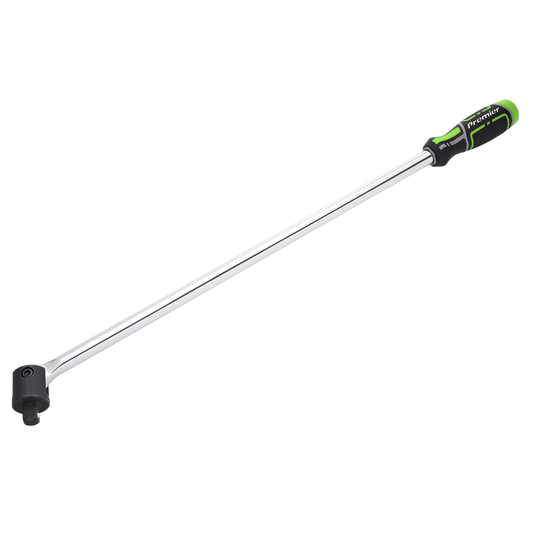 600mm 1/2"Sq Drive Breaker Bar - Hi-Vis Green