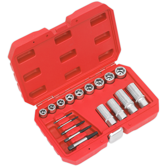 18pc Bolt, Stud & Screw Extractor Set