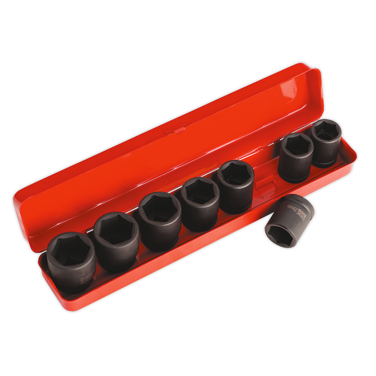 8pc 3/4"Sq Drive Impact Socket Set