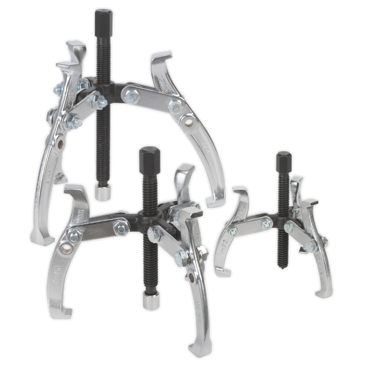 3pc Triple Leg Gear Reversible Puller Set