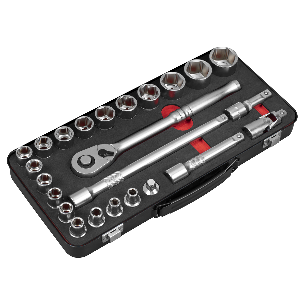 24pc 1/2"Sq Drive Socket Set - Premier Platinum Series