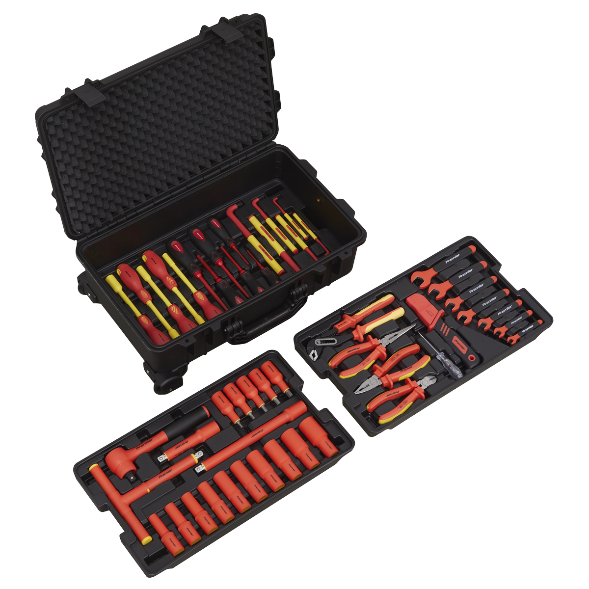 49pc 1/2"Sq Drive 1000V Insulated Tool Kit