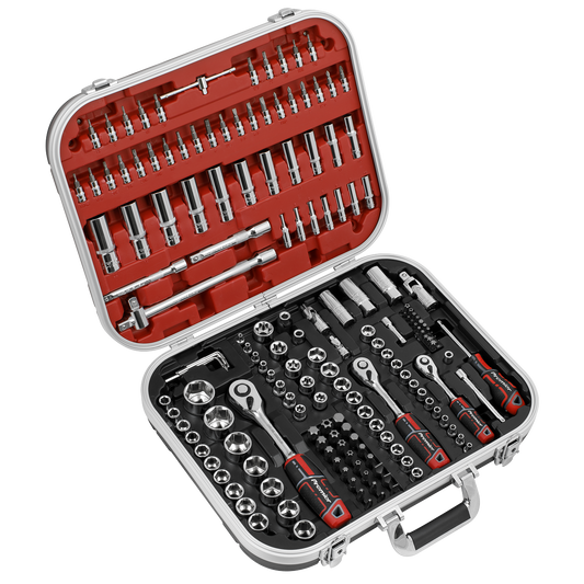 172pc 1/4", 3/8" & 1/2"Sq Drive WallDrive® Socket Set