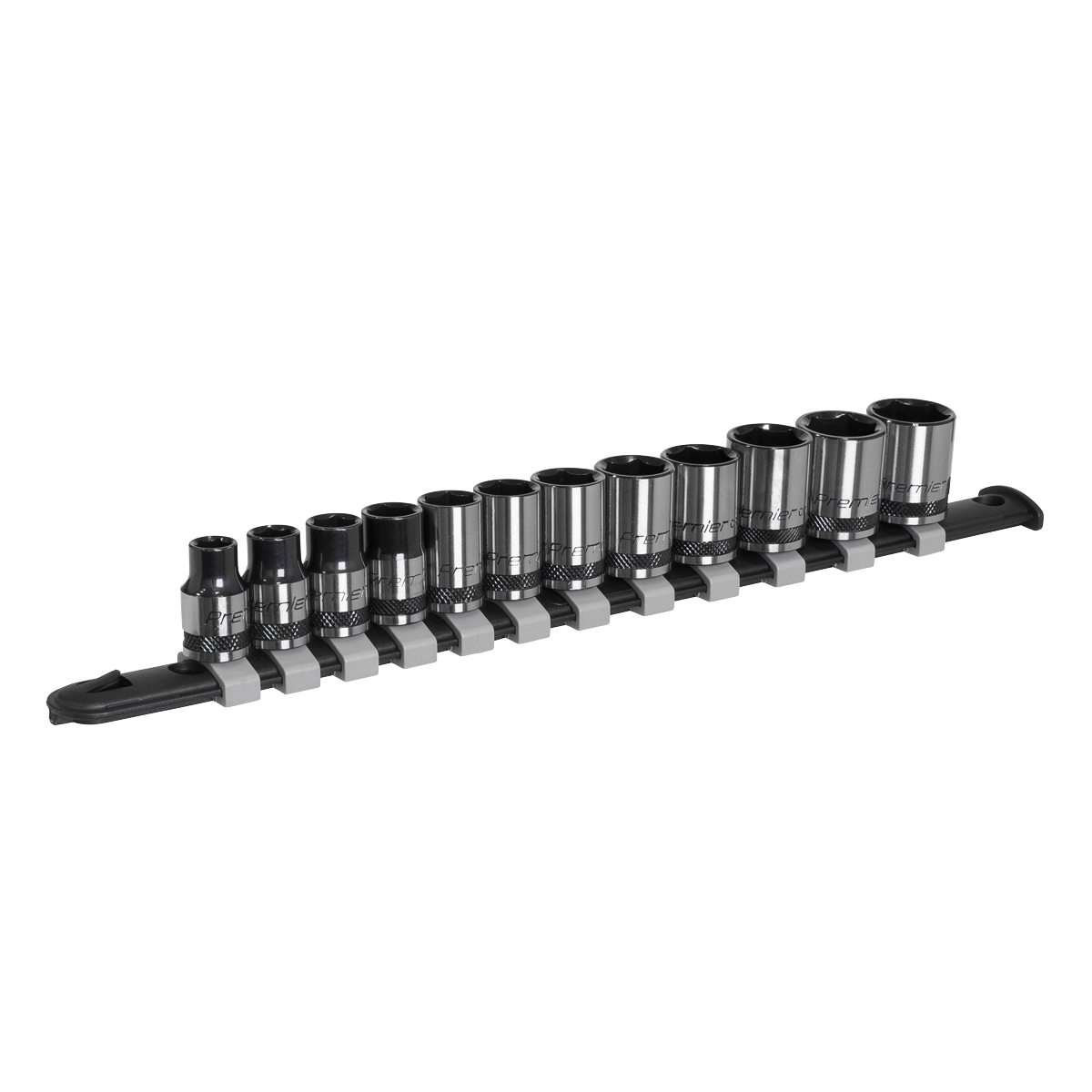 12pc 3/8"Sq Drive Socket Set - Black Series