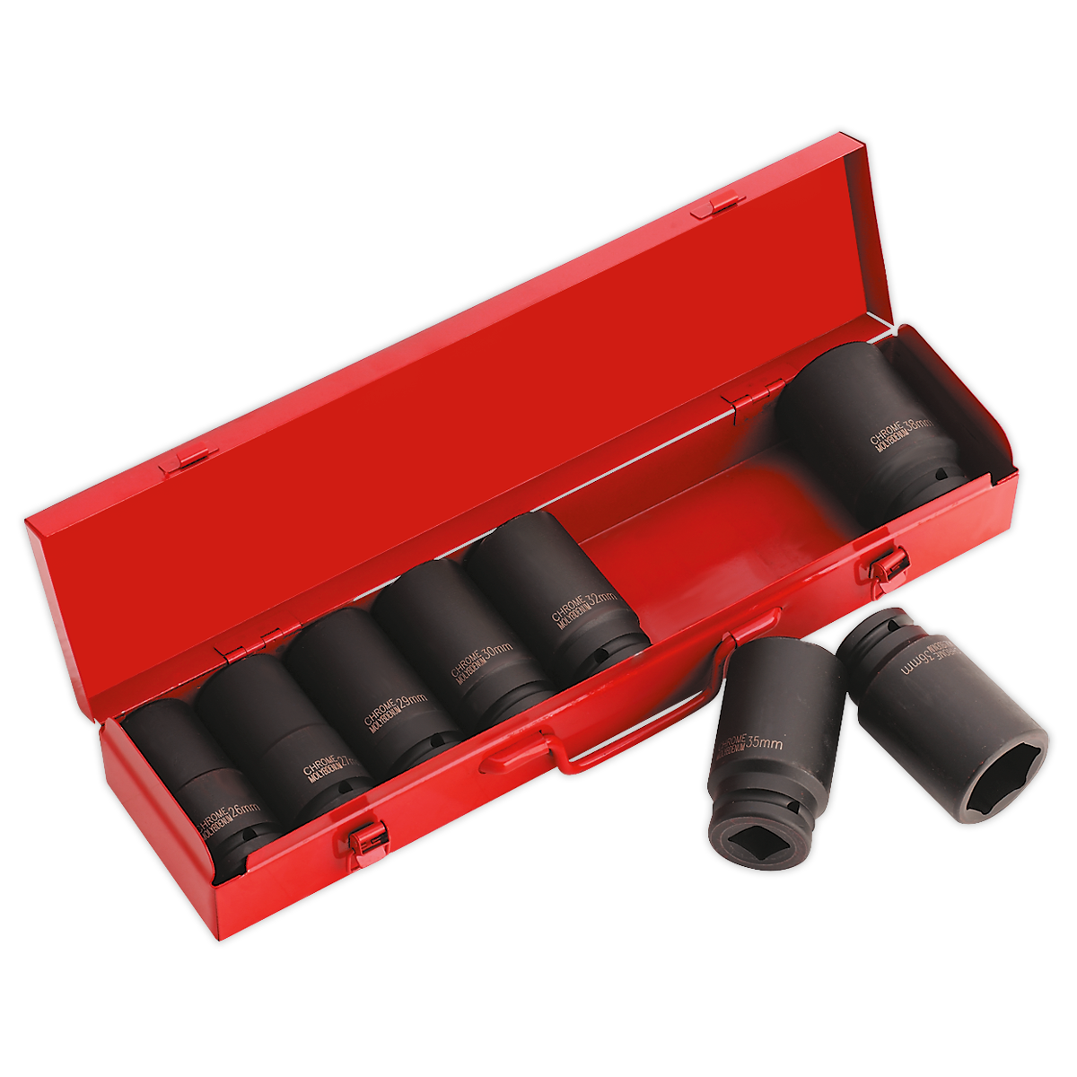 8pc 3/4"Sq Drive Deep Impact Socket Set