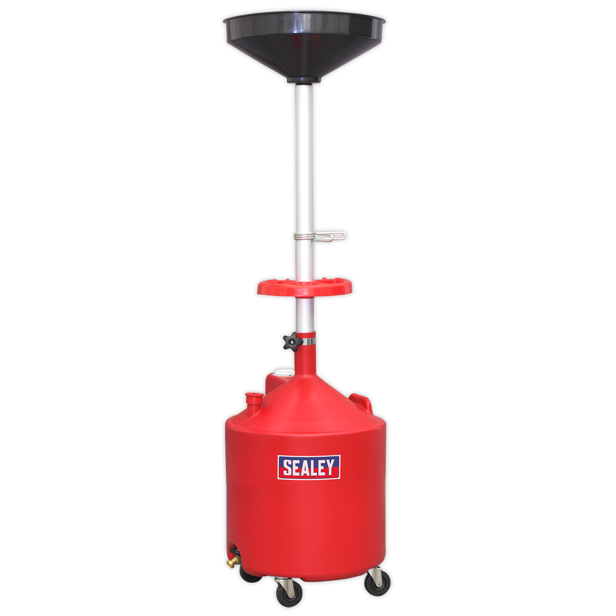 80L Mobile Oil Drainer - Gravity Discharge