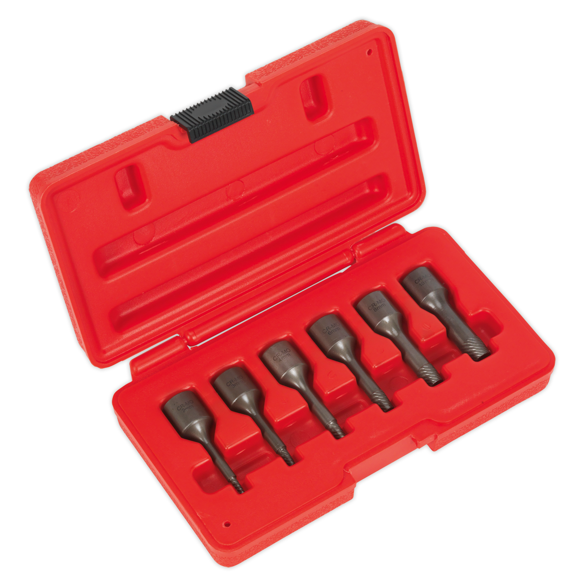 6pc 3/8''Sq Drive Screw Extractor Set