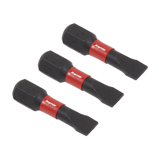 3pc 25mm Slotted 5.5mm Impact Power Tool Bit Set