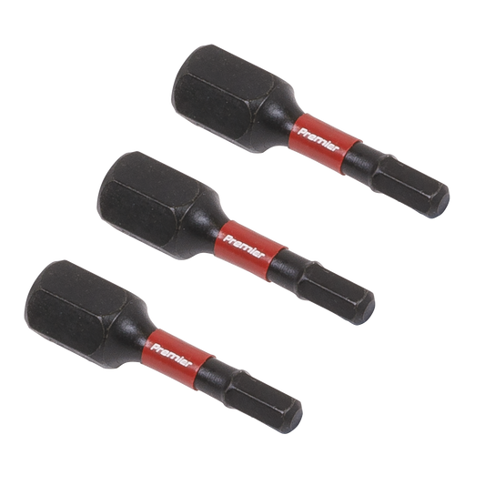 3pc 25mm Hex 3mm Impact Power Tool Bit Set