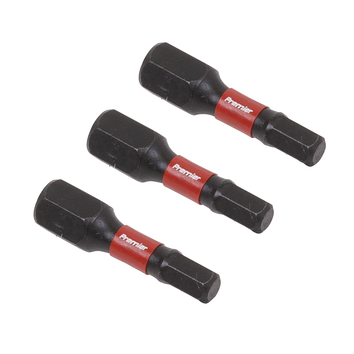 3pc 25mm Hex 4mm Impact Power Tool Bit Set