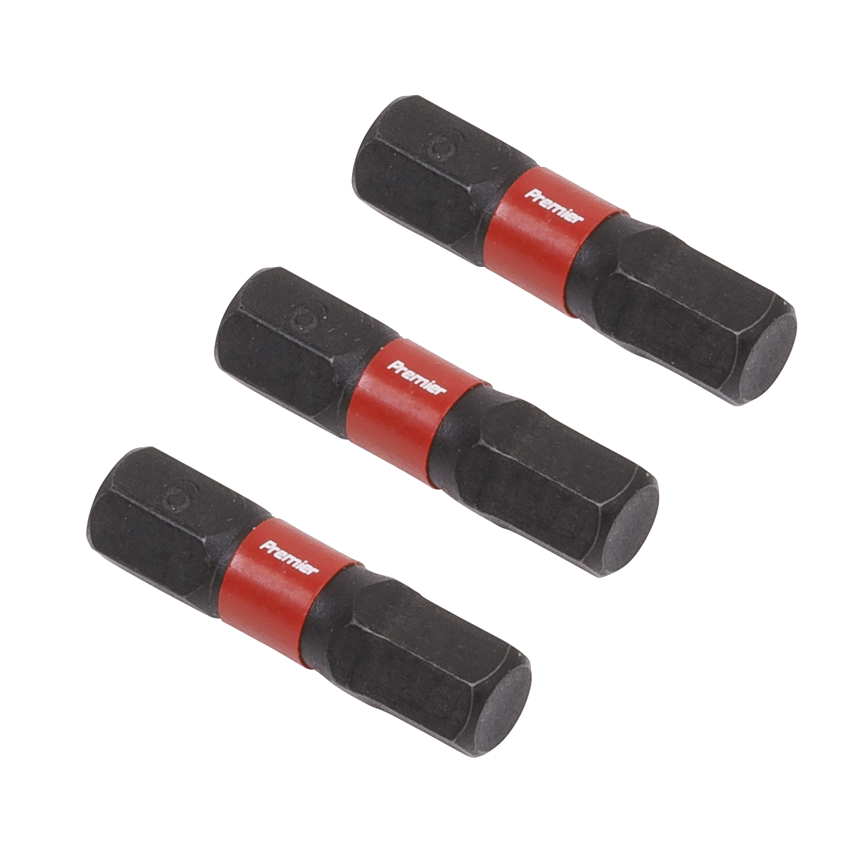 3pc 25mm Hex 6mm Impact Power Tool Bit Set