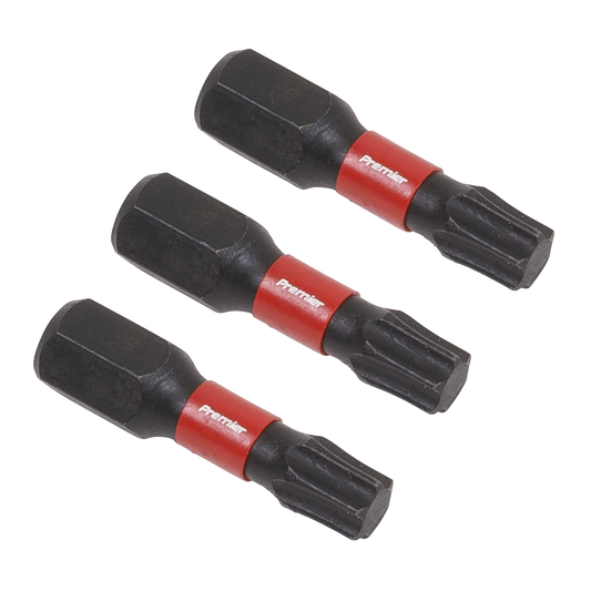 3pc 25mm TRX-Star* T27 Impact Power Tool Bit Set