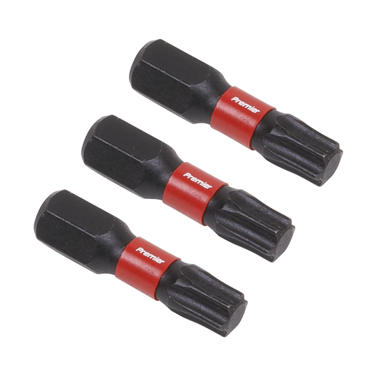 3pc 25mm TRX-Star* T30 Impact Power Tool Bit Set