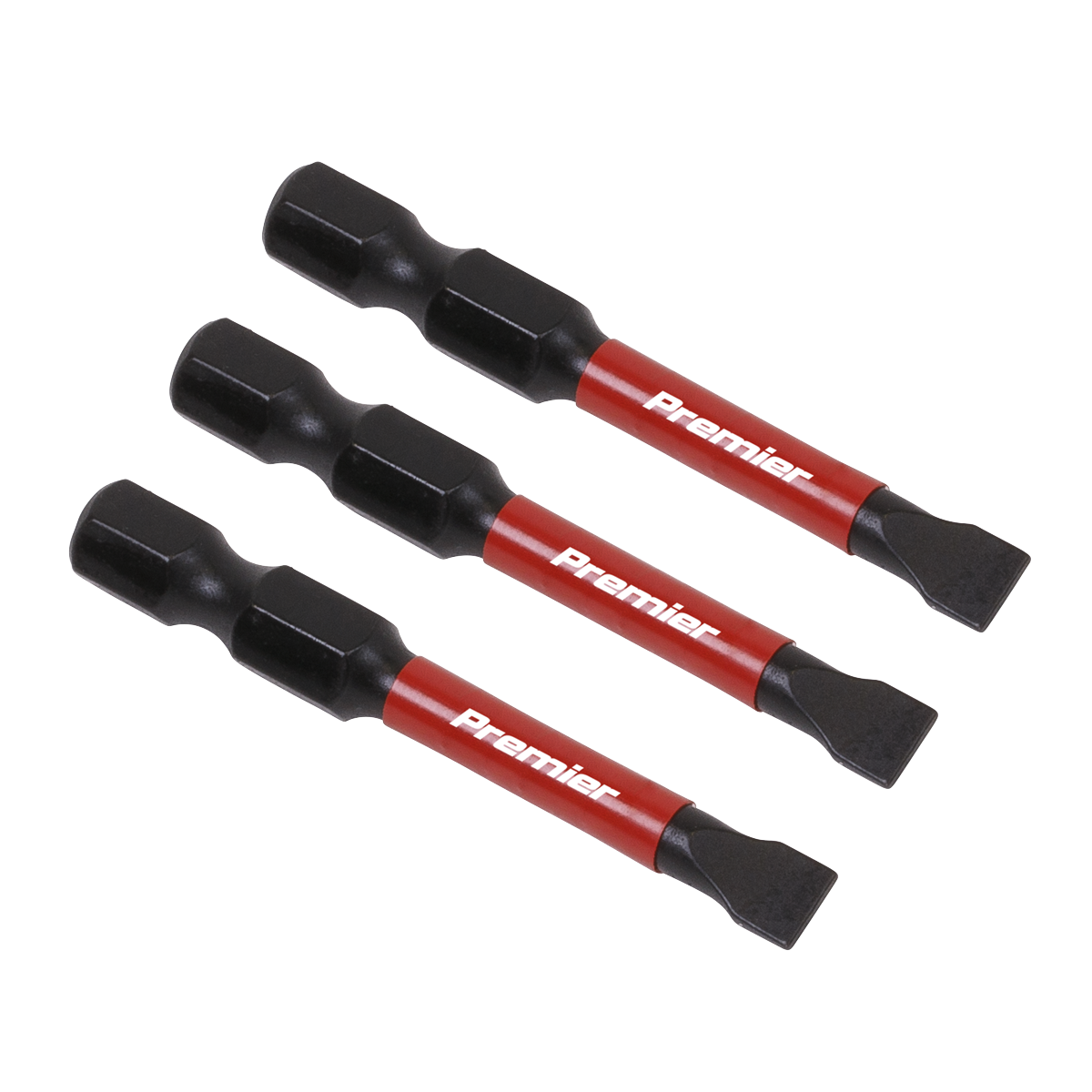 3pc 50mm Slotted 5.5mm Impact Power Tool Bit Set